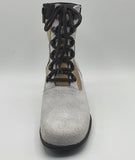 Kick-Az  Multipurpose Female Boots -White Beige